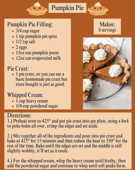 Diy Pumpkin Pie, Pumpkin Cream Cheese Bars, One Bowl Banana Bread, Best Pumpkin Bread Recipe, Pumpkin Pie Recipe Easy, Homemade Recipe Books, Christmas Baking Recipes, Pumpkin Cream Cheeses, Pumpkin Recipes Dessert