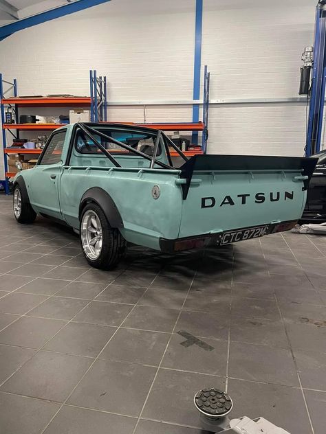 Drift Truck, Datsun Pickup, Car Builds, Datsun Car, Kei Car, Mini Truck, Custom Hot Wheels, Bus Camper, Car Mods