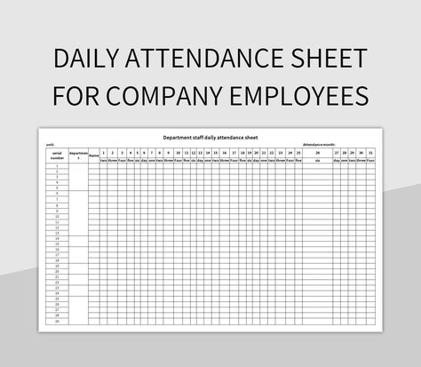 Attendance Sheet, Drawing Template, Drawing Sheet, Sheet Template, Drawing Templates, Excel Templates, Template Google, Google Sheets, Microsoft Excel