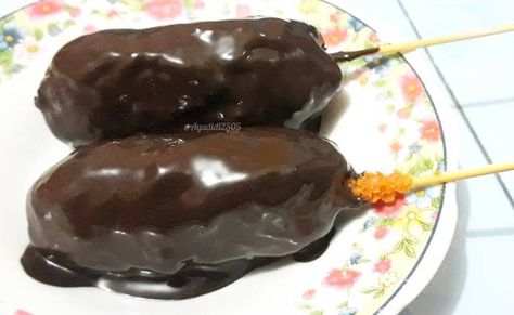 Corndog Mozarella Coklat Resep Corndog, Corndog Mozarella, Corn Dog, Corn Dogs, Apa Aja, Grape Leaves, Mozzarella, Food Lover, Corn