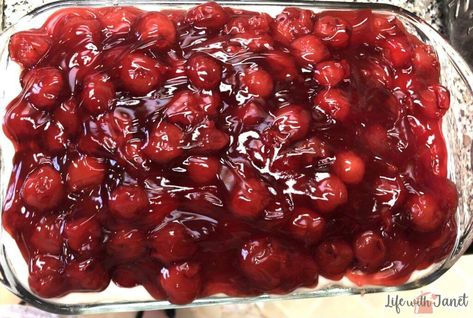 Delight Dessert Recipe, Cherry Delight Dessert, Coconut Delight, Old Fashioned Cherries, Delight Dessert, Cherry Delight, Strawberry Cream Cakes, Cherry Desserts, Cherry Recipes