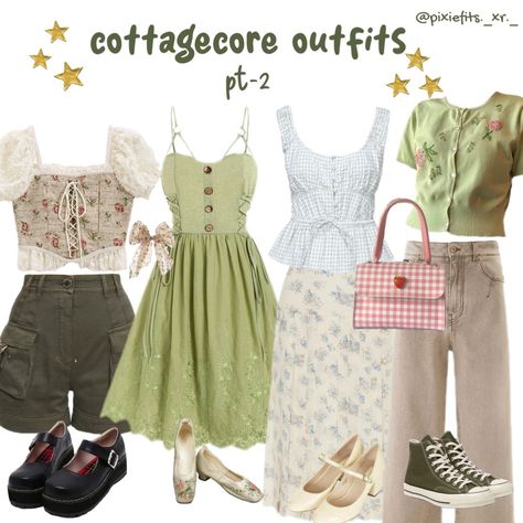 Cottagecore Lookbook, Inspo Fits, Accessory Inspo, Cottagecore Outfits, Dream Wardrobe, Aesthetic Clothes, That Look, Outfit Inspirations, Lookbook