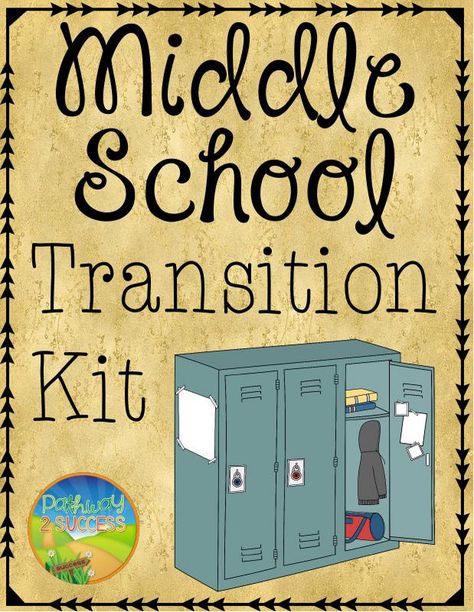 Middle School Transition, Middle School Survival Kit, Middle School Organization, Middle School Crafts, School Hacks Middleschool, Transition Activities, School Hacks Diy, Middle School Survival, Middle School Life