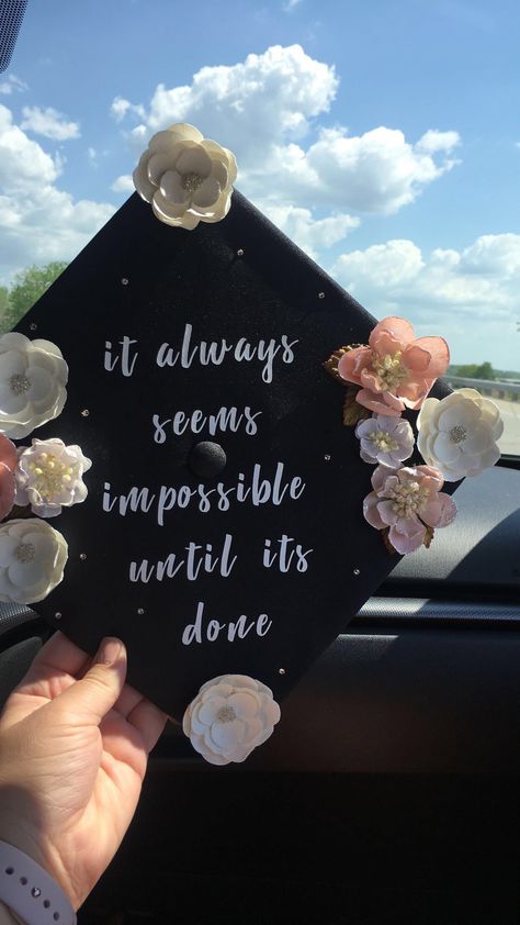 Graduation Cap Designs Human Resources, Cap Graduation Decoration Ideas, Bookish Grad Caps, Grad Cap Quotes Inspiration, Grad Cap Sayings, Mortar Board Decoration Grad Cap, Hr Graduation Cap Ideas, Unique Graduation Cap Designs College, Grad Cap Ideas For Lost Loved Ones