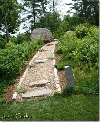 Stepping Stone Path, Paver Path, Gravel Pathway, Stepping Stone Paths, Alpine Garden, Gravel Path, Sloped Garden, Stone Path, Stepping Stone