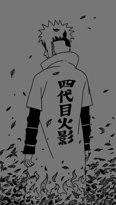 Minato Black And White, Minato Wallpapers 4k, Minato Namikaze Wallpapers 4k, Minato Namikaze Wallpapers, Big Sketches, Minato Wallpaper, Minato Manga, Pain Naruto, Easy Draw