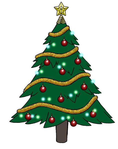 Christmas Tree Animated, Tree Animated, Fall Christmas Tree, Christmas Tree Gif, Animated Christmas Tree, Christmas Classroom Treats, Gif Christmas, Christmas Tree Images, Cartoon Christmas Tree