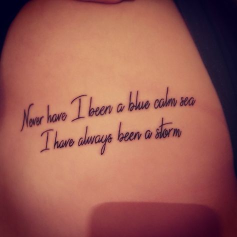 “Never have I been a blue calm sea, I have always been a storm...” I Have Always Been A Storm Tattoo, Perfect Storm Tattoo, Quotes For A Tattoo, Storm Tattoo For Women, Stevie Nicks Tattoo Small, I Am The Storm Tattoo, Cosmic Tattoos, Stevie Nicks Pictures, Stevie Nicks Quotes