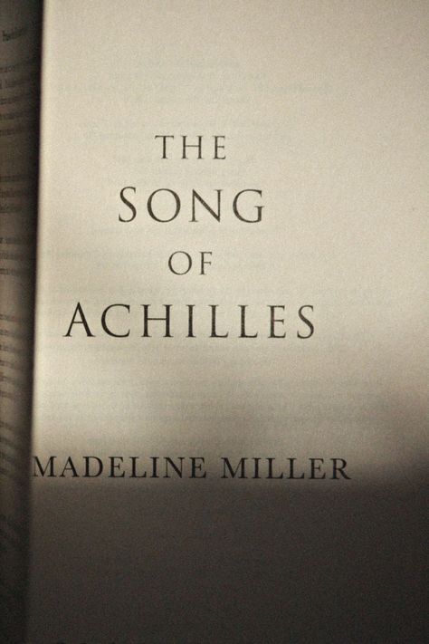 Ancient Greece Aesthetic, Madeline Miller, The Song Of Achilles, Song Of Achilles, Dont Forget Me, Soul Songs, What To Read, Book Nooks, Book Fandoms