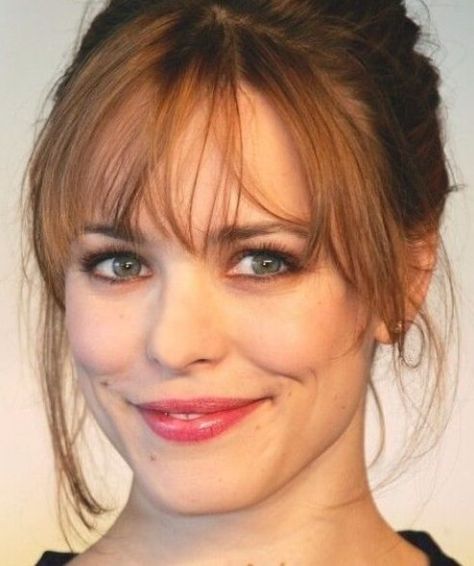 rachel mcadams long hair with bangs Blonde Rachel Mcadams, Front Bangs, Haircut Styles, Wispy Bangs, Rachel Mcadams, Braid Hairstyles, Grunge Hair, Hair Dos, Hairstyles With Bangs