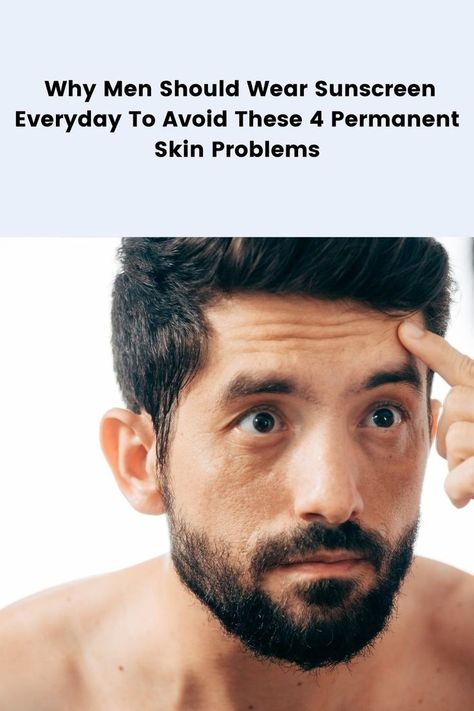 The popular myth debunked- sunscreen is only for women. Well, dermatologists have all these best pieces of advice for all the men out there. #mensunscreen #menskincaretips #sunscreenformen #suncare Sunscreen For Men, Sun Allergy, Caring For Colored Hair, Suncare, Acne Care, Wear Sunscreen, Sun Care, Mens Skin Care, The Men