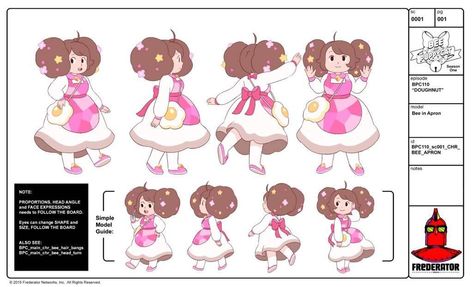 Bee_And_Puppycat_Love — Here are a couple of reference sheets for anyone... Bee And Puppycat Characters, Bee And Puppycat Character Design, Wedding Donuts, Animation Character, Character Model Sheet, Bee And Puppycat, Dog Wedding, Character Sheet, Character Modeling