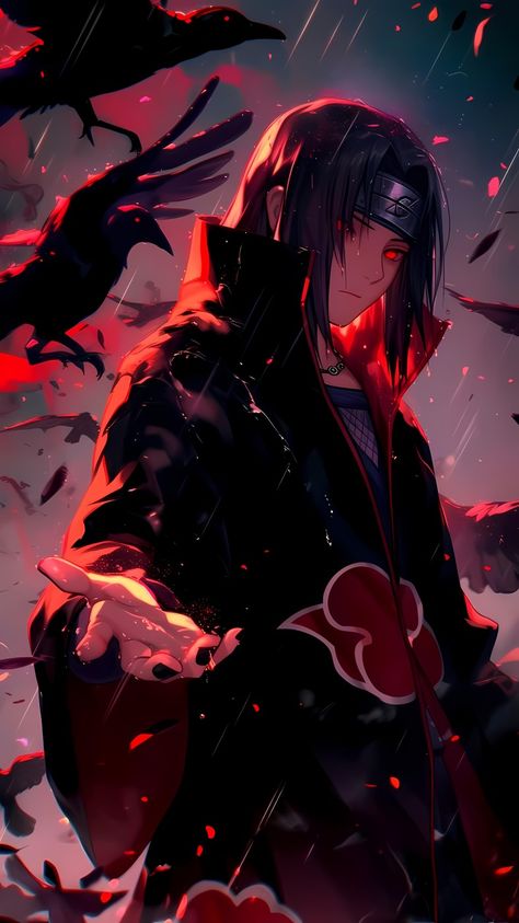 Stoic Anime, Anime Lock Screen, Anime Show, Itachi Uchiha Art, Naruto And Sasuke Wallpaper, Samurai Champloo, Recent Anime, Cool Anime Backgrounds, Male Characters