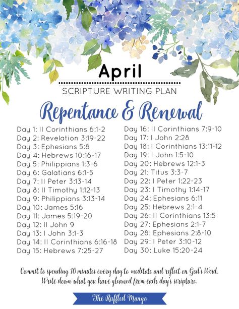 April scripture writing plan April Scripture Writing Plan, Journaling Topics, Writing Scripture, Heaven Club, Scripture Plans, Bible Plans, Scripture Writing Plan, Printable Things, Writing Journaling