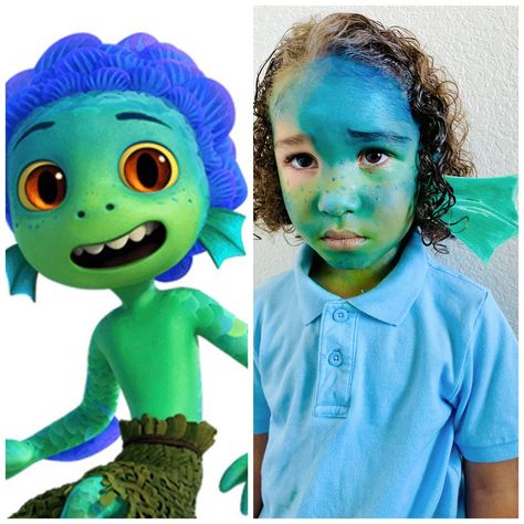 #kidsfacepaint #facepainting #luca Luca Costume Disney, Luca Costume, Kids Face Paint, Halloween 2024, Fantasy Makeup, Lucca, Face Painting, Face Paint, Beauty Makeup