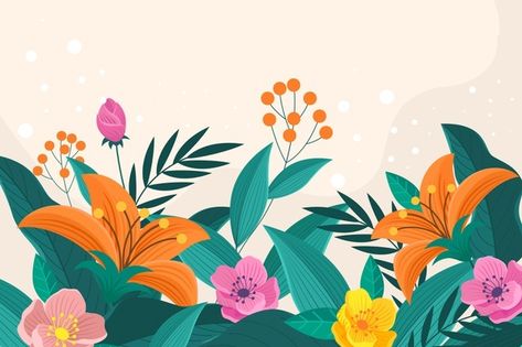 Foyer Designs, Modern Foyer, Leaves Illustration, Spring Background, Summer Cards, Floral Pattern Design, Spring Landscape, Spring Wallpaper, Landscape Background