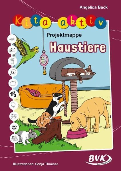 Miau, wau, wau und piep, piep! Viele Kinder wünschen sich ein eigenes Haustier. Ob Katze, Hund oder Kaninchen – am liebsten soll es ein Tier zum Kuscheln und Liebhaben sein. Doch lebendige Tiere bedeuten nicht nur Spiel und Spaß, sondern auch Verantwortung. In diesem Projekt erfahren die Kita-Kinder, woran sie erkennen können, wie sich Tiere fühlen. Sie lernen auf spielerische Weise, wie richtige Tierpflege aussieht und üben Yogastellungen mit Haustiernamen. Außerdem gibt es weitere Aktivitäten