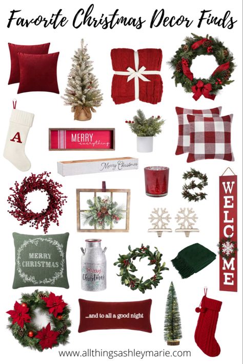 Christmas Decor Plaid, Industrial Christmas Tree, Red Christmas Decor, Traditional Christmas Decorations, Christmas Decor Inspiration, Christmas Decorations Living Room, Christmas Room Decor, Christmas Living Rooms, Christmas Room