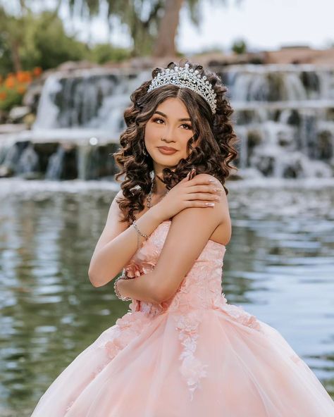 With a glow in her eyes and dreams in her heart, this Quinceañera radiates beauty ✨️🌸 - - - #photographyisunique #photoshoots #photo #photographer #photography #AZ #graduationshoot #graduation #azphotographer #videographerandphotographer #quincevideography #quincephotography #quincemakeup #quincedress #quincecrown #weddingshoot #weddingphotographer #weddingvideographer #weddingdress #weddingcourt #azvideographer #eventphotographer #eventvideographer #weddings #quinceañeras #engagements ... Quinceañera Photoshoot Ideas With Court, Quinceñera Poses, Poses For Quinceanera Pictures, Quinceanera Poses Photo Shoots, Quince Poses Photo Shoots, Quinceanera Photoshoot Poses, Quinceanera Picture Ideas, Quinceañera Photos, Quinceanera Poses