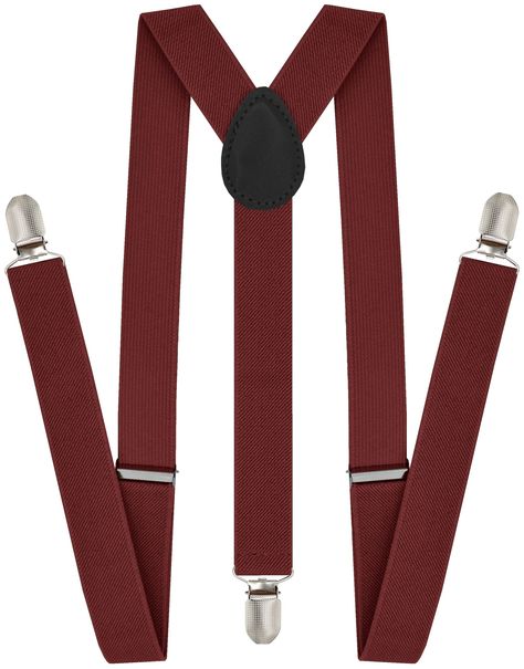 PRICES MAY VARY. STURDY MATERIALS: Y Back Shape Suspenders are for Men and Women. They are unisex. YBack cross patches are made of high-quality synthetic leather. They are very comfortable to wear. So your pants wont fall anymore. ADJUSTABLE RANGE: ONE SIZE FITS ALL. Dibi Mens Suspenders has adjustable size (24 inches to 42 inches) with long elastic straps. It can be streched until 90 inch. So Big and tall, small or short can wear it perfectly fitting. Also heavy duty strong metal clips will hol Mario Brothers Costumes, Suspenders Women, Jeans Suspenders, Mens Suspenders, Christmas Party Costume, Suspenders For Men, Brown Suspenders, Nerd Chic, Cross Patch