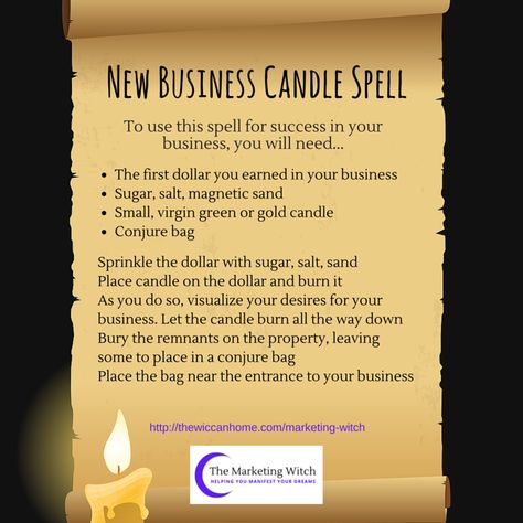 New Business Candle Spell Business Candle, Occult Science, Candle Dressing, Witch Candles, Magic Spell Book, Gold Candle, Inner Guidance, Witch Magic, Gold Candles