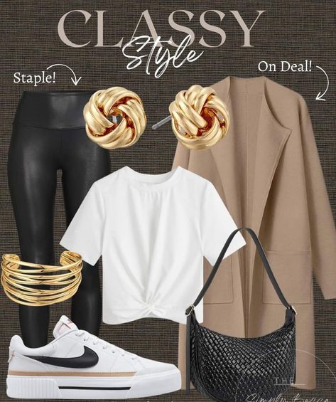 Fall Winter Outfits 2024 2025 Trends, Lunch Outfit Ideas Casual, Fall Outfits Hot Weather, Simply Becca, Comfy Mom Outfits, Chic Travel Outfit, Look Boho Chic, Chill Outfits, Athleisure Outfits