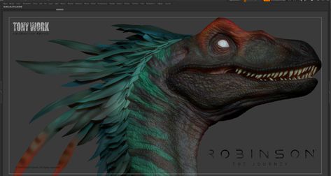 ArtStation - Raptor zbrush base color and feather prototype sketch, TONY WORK Talon Concept Art, Dnd Jungle, Feathered Raptor, Raptor Dinosaur, Dinosaur Sketch, Real Dinosaur, Monster Hunter Art, Leather Sketchbook, Cute Dino