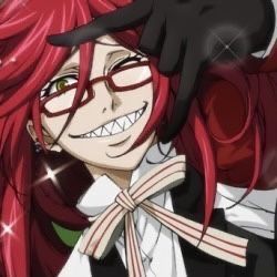 Black Butler Grell, Grell Sutcliff, Black Butler Characters, Black Butler 3, Black Butler Anime, Black Butler Kuroshitsuji, Butler Anime, I Icon, Cute Icons