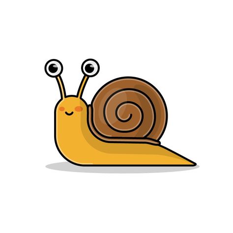 Cute Snails Doodle, Cute Snail Cartoon, Snail Painted Rock, Cute Snail Sketch, Cute Snail Doodle, Cartoon Snail Drawing, Snail Drawing Simple, Dorm Whiteboard, Snails Drawing