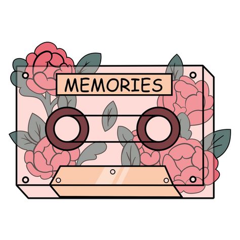 Pleasant memories with music from the past on your favorite magnetic tape cassette. Joox Music, Tshirt Drawing, Tape Cassette, Tape Sticker, Cute Website, Fun Brain, Drink Stickers, Bts Bt21, Magnetic Tape