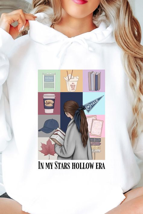 Gilmore Girls Hoodie, Lorelai And Rory, Witty Banter, Skin Tone Hair Color, Girls Hoodie, Stars Hollow, Tone Hair, Taylor Swift Fan, Hoodie Girl