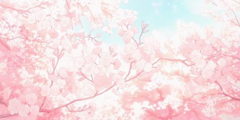 Anime Cherry Blossom, Cherry Blossom Wallpaper, Laptop Wallpapers, Your Lie In April, Sakura Tree, Anime Gifs, Wallpaper Animes, Blossom Trees, Aesthetic Gif