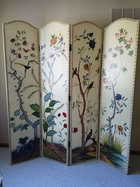 Room Seperator, Room Deviders, Room Separator, Folding Screen Room Divider, Folding Screens, Wooden Ideas, Screen Room Divider, Decorative Room Dividers, Diy Room Divider