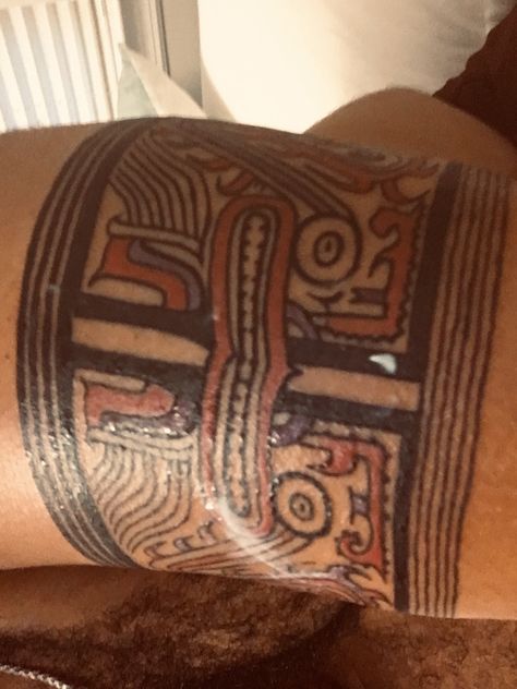 Panamanian Tattoos, Columbian Art, Arm Art, Polynesian Tattoo, Earings Piercings, Panama, Tatting, Tattoo Ideas, Piercings