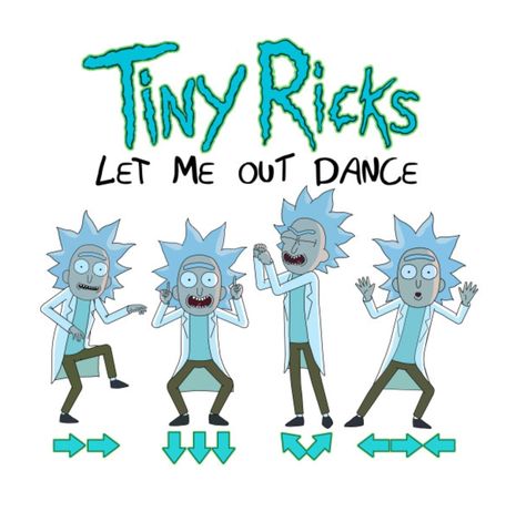 Rick and Morty x Tiny Rick Morty Aesthetic, Tiny Rick, Rick And Morty Stickers, Rick I Morty, Rick And Morty Poster, Pickle Rick, Dan Harmon, Justin Roiland, Get Schwifty