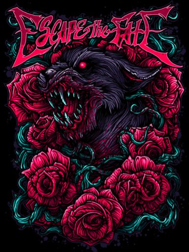 Escape the Fate<3 love escape the fate Rock Band Posters, Escape The Fate, Band Quotes, Heavy Metal Art, Falling In Reverse, Adorable Wallpapers, Band Posters, Band Merch, Funny Art