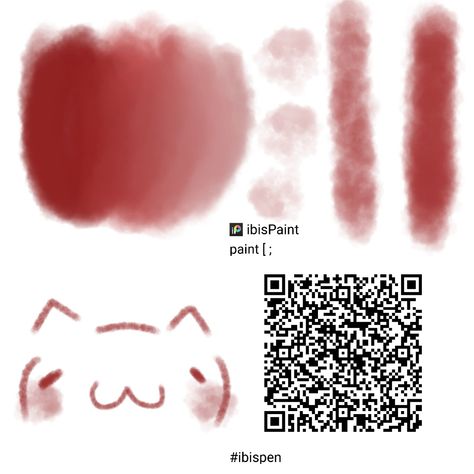 Lipstick Ibispaint Code, Cat Brush Ibispaint, Dry Ink Brush Ibis Paint, Ink Brush Ibispaint, Lace Brush Ibispaint, Ibispaint Brush, Ibispaint Brushes, Brush Codes, Ibis Brushes