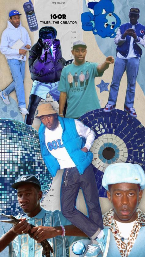 tyler the creator 💿 #Tylerthecreator #igor #callmeifyougetlost #tyler4life #blue #shuffle Blue Shuffle, Tyler The Creator Wallpaper, 30 Day Song Challenge, Song Challenge, Morgan Freeman, Wallpaper Dark, Goofy Pictures, Tyler The Creator, Jojo Bizarre