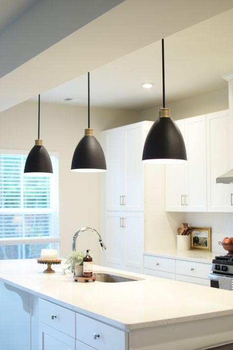 Black pendant light kitchen