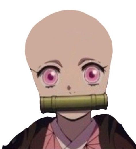 Demon Slayer Urokodaki Face, Bald Anime Characters, Bald Anime, Cursed Anime, Demon Slayer Memes, Tokyo Story, Silly Faces, Nezuko Kamado, Anime Wolf