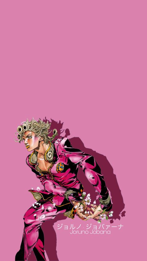 Jojo Pink Wallpaper, Giorno Giovanna Wallpaper, Jojo Wallpapers, Jjba Art, Jojo Pose, Vogue Wallpaper, Jojo's Bizarre Adventure Stands, Jojo Jojo, Jojo Art