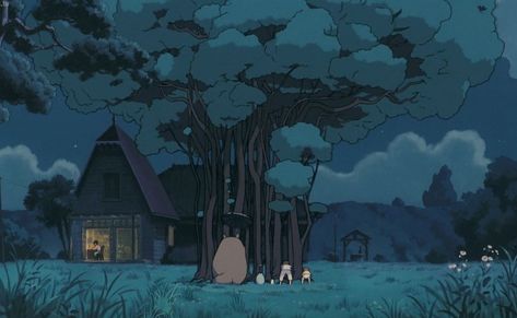 Studio Ghibli Wallpaper, Ghibli Wallpaper, Father To Be, House In The Country, Studio Ghibli Background, Field Wallpaper, Japanese Animated Movies, Cute Wallpapers For Ipad, Mac Wallpaper