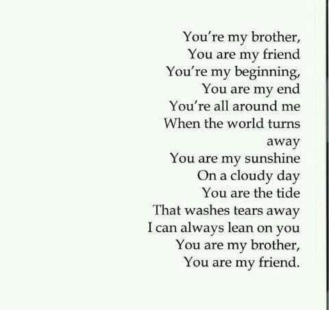 HAVING A BIG #BROTHER LIKE U 🐼 is my biggest happiness tis happiness cannot be replaced by nothing then u my bro✌😊 Small Brother Quotes, Brother Caption, Fictional Characters Quotes, Brother Poems, Brother Sister Love Quotes, Big Brother Quotes, Brother And Sister Relationship, Little Sister Quotes, Big Brother Little Sister