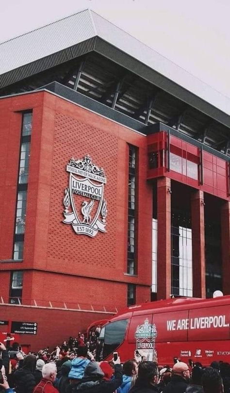 Anfield Stadium Wallpaper, Anfield Wallpaper, Liverpool Stadium, Road Trip Uk, Anfield Stadium, Liverpool Football Club Wallpapers, Stadium Wallpaper, Liverpool Anfield, Liverpool Champions