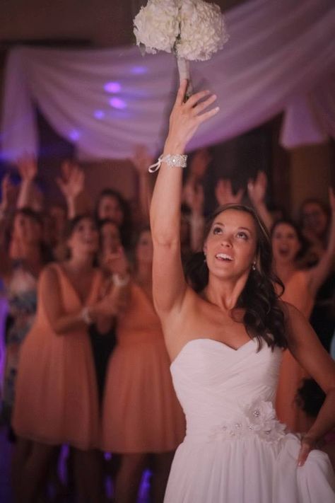 Just a shot of me tossing my bouquet. Wedding Bouquet Toss, Fredericton New Brunswick, Innocent Eyes, Eyes Photography, Windsor Ontario, Church Weddings, Brides Dress, Single Ladies, Bouquet Toss