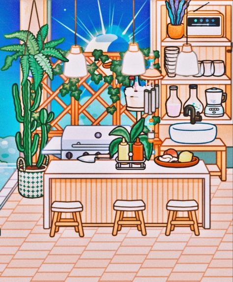 Toca World Inspiration, Cute Toca Boca Room Ideas Modern Mansion Porch, Toca Boca Room Ideas Modern Mansion Pool Area, Toca Boba Modern Mansion, Beachy Toca Boca House, Toca Boca Korean House, Costa Villa Toca Boca House Ideas, Toca Boca Swimming Pool Ideas, Toca Boca House Idea