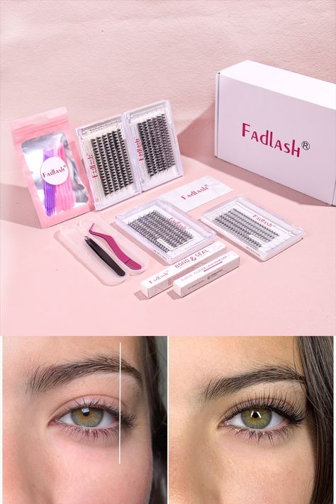 https://fadlash.com/collections/diy-lashes Diy Lashes, Lash Extension Kit, Diy Lash Extensions, Eyelash Glue, Lash Extension, Beauty Brands, Lash Extensions, Beauty Brand, Hair Ideas