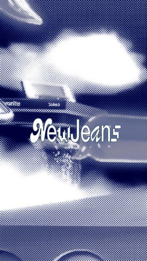 Phone Wallpaper New Jeans, Blue Newjeans Wallpaper, New Jeans Blue Aesthetic, Hype Boy New Jeans, Blue Y2k Wallpaper, Newjeans Wallpaper, Wallpaper Notebook, Yearbook Themes, Bow Wallpaper