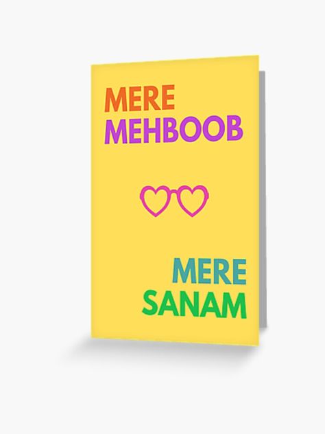 Mere Mehboob, Roaring 20s, Greeting Card, Greeting Cards, Fan Art, Fan, For Sale, Art, Roaring Twenties