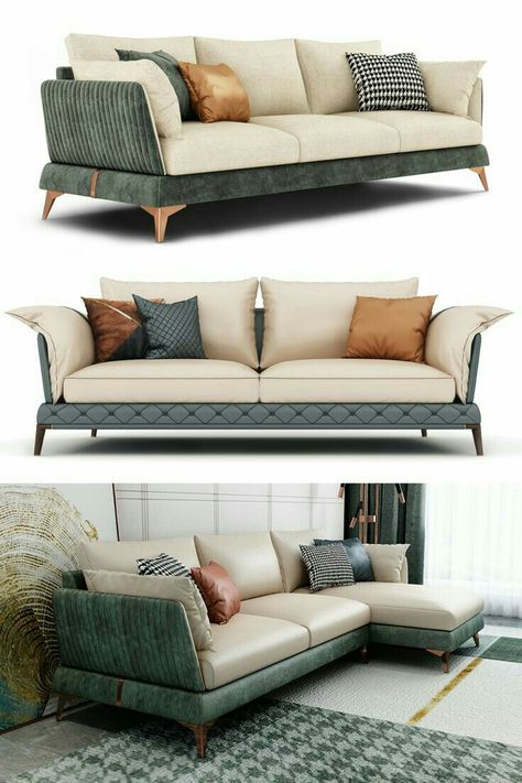 Stylish Sofa Sets, Green Sofa Living Room, Luxury Sofa Living Room, Latest Sofa Designs, Luxury Furniture Sofa, Luxury Sofa Design, Wooden Sofa Set Designs, Corner Sofa Design, Modern Sofa Living Room